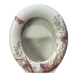 Vintage Takahashi San Francisco Hope Butterfly Photo Picture Frame Feminine